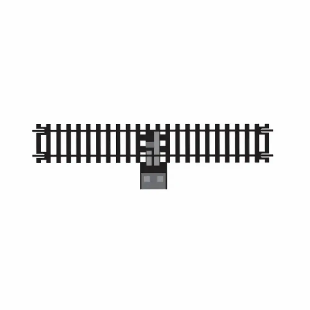 Rail droit prise de courant long 168 mm code 100 - Hornby R8206 - HO 1/87 - 2R