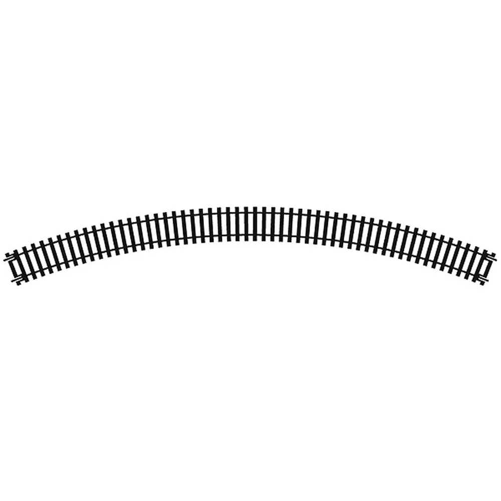 Rail courbe R3 505mm de rayon 45° (8 voies au cercle) - Hornby R609 - HO 1/87 - Code 100