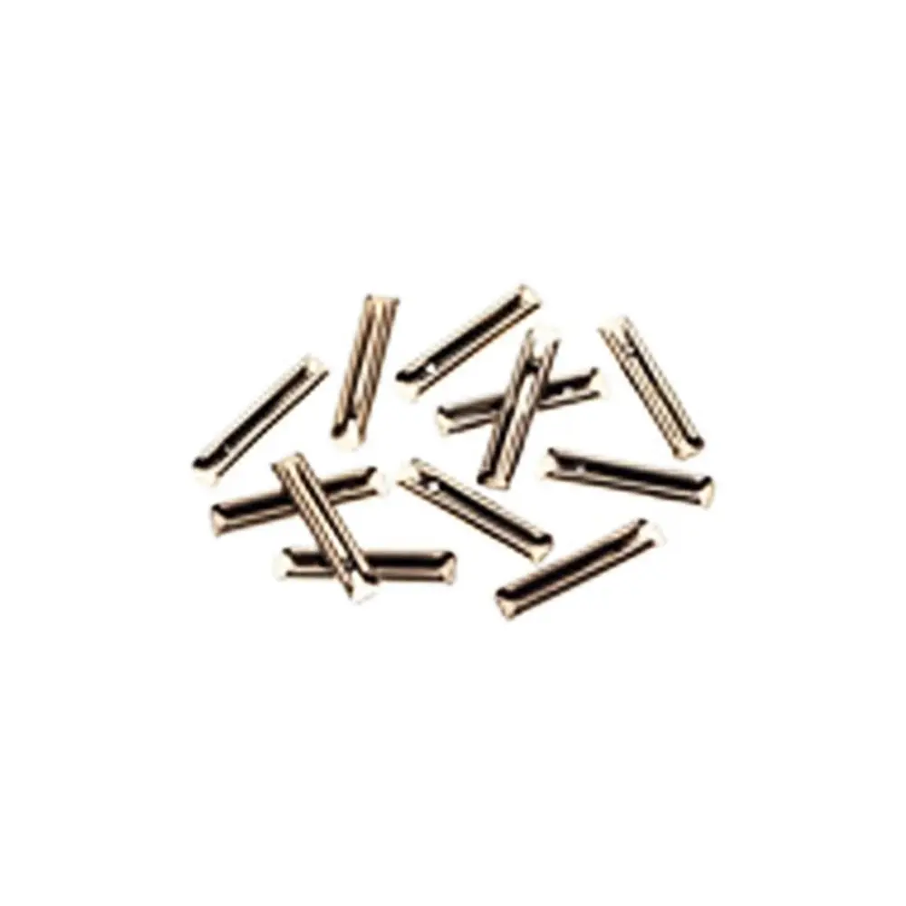 Sachet de 12 éclisses métallique