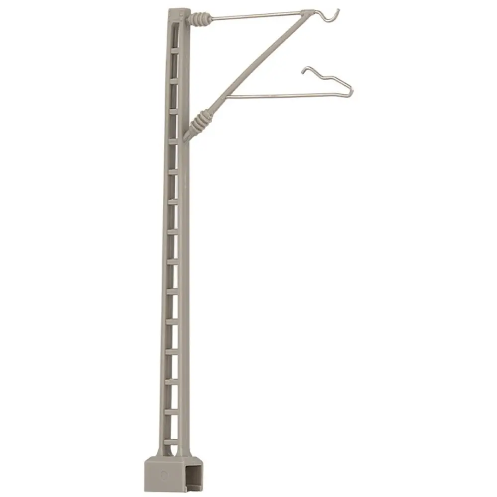 10 Mâts caténaires en treillis couleur grise - Hornby HC8036 - HO 1/87