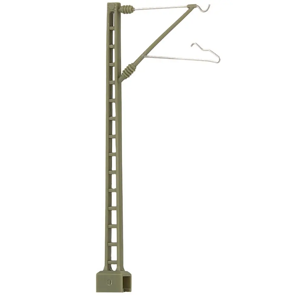 10 Mâts caténaires en treillis couleur vert réséda - Hornby HC8038 - HO 1/87