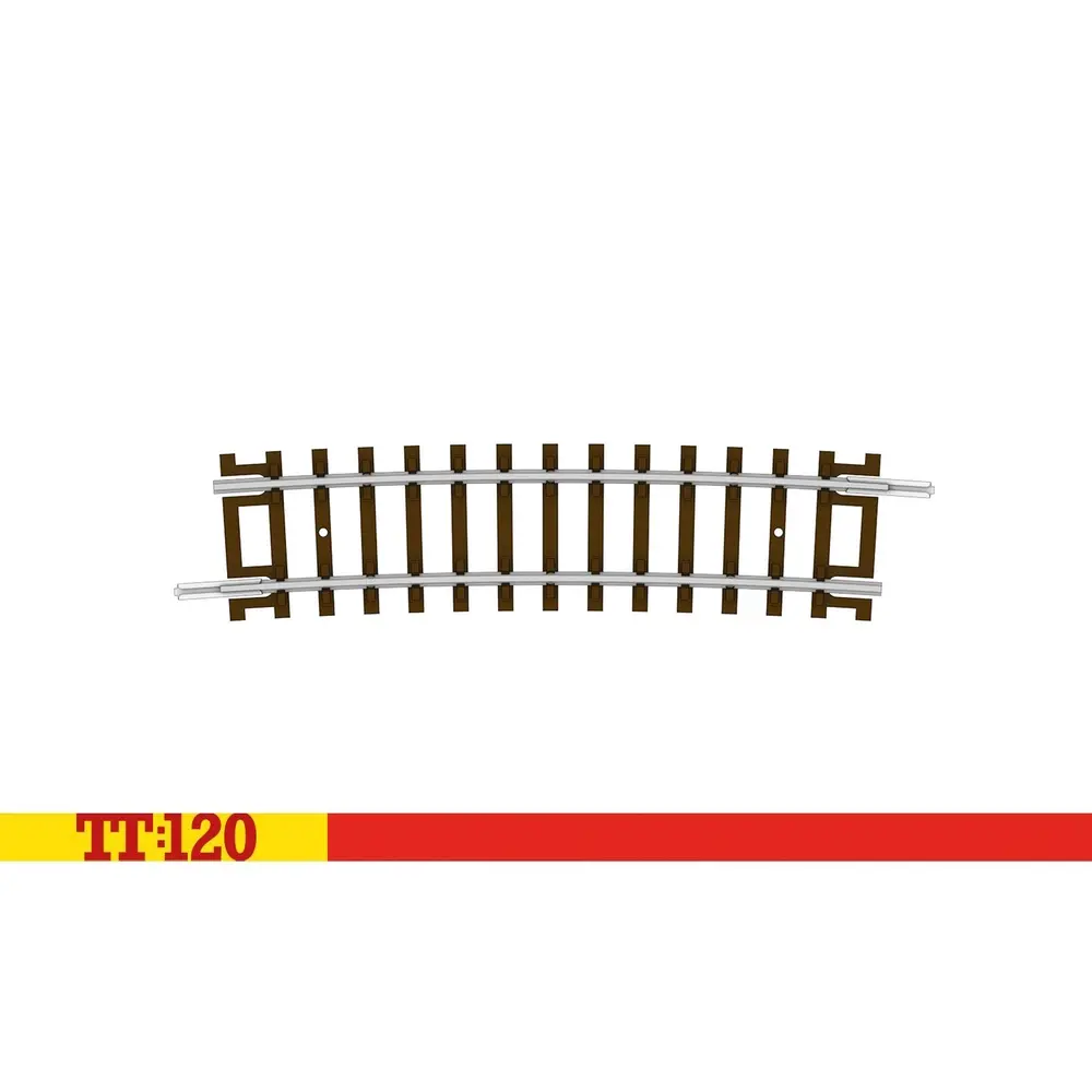Courbe 6e rayon - 7 degrés - Hornby TT8049 - TT 1/120