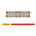 Demi rail droit 83 mm code 80 - Hornby TT8012 - TT 1/120 - 2R