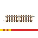 Rail demi-droit 83 mm - Hornby TT8012 - TT 1/120
