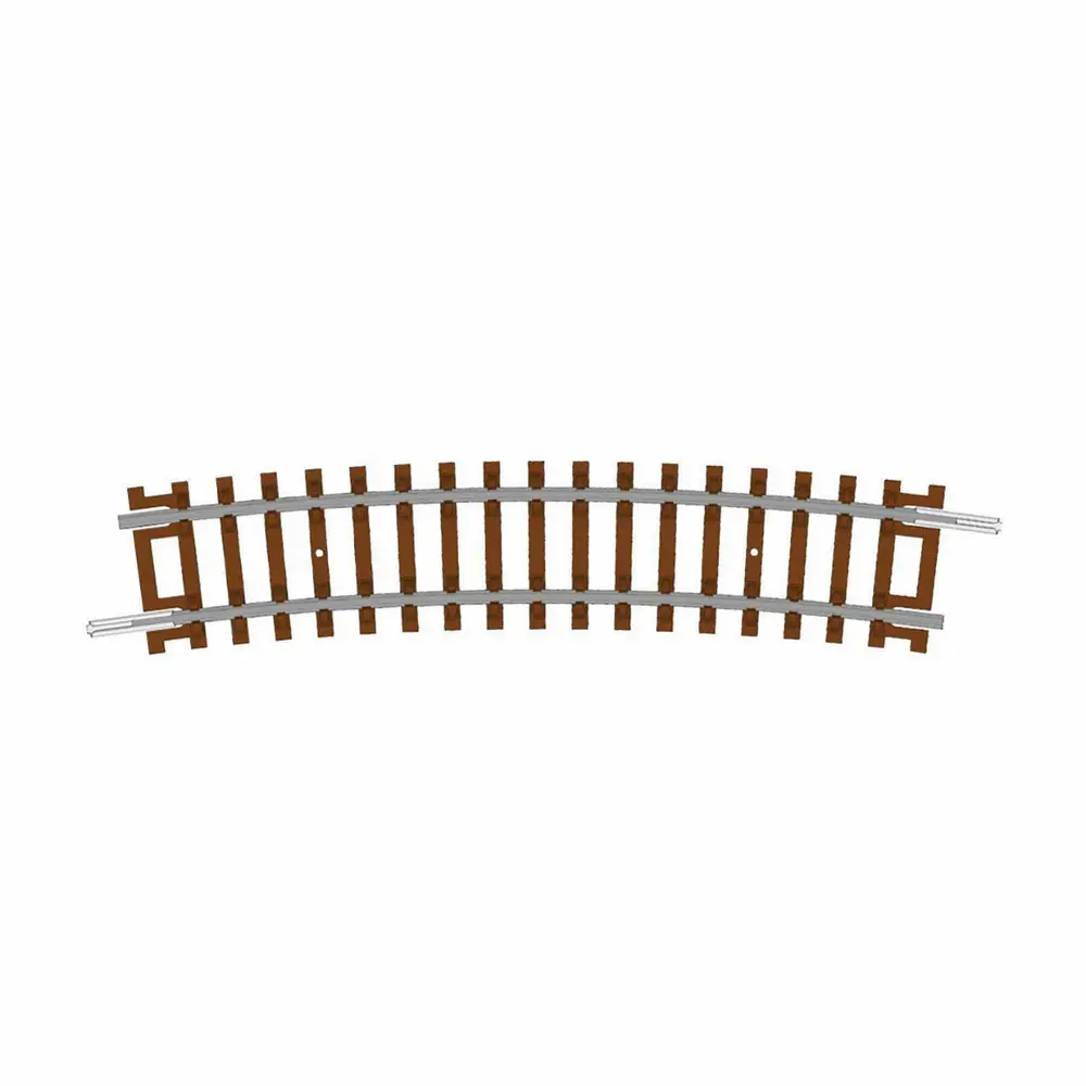 Rail courbe 396 mm 15° code 80 - Hornby TT8017 - TT 1/120 - 2R