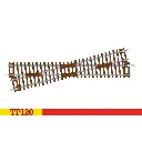 Diamond Crossing main droite - Hornby TT8018 - 1/120