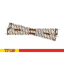 Diamond Crossing Gauche - Hornby TT8019 - 1/120