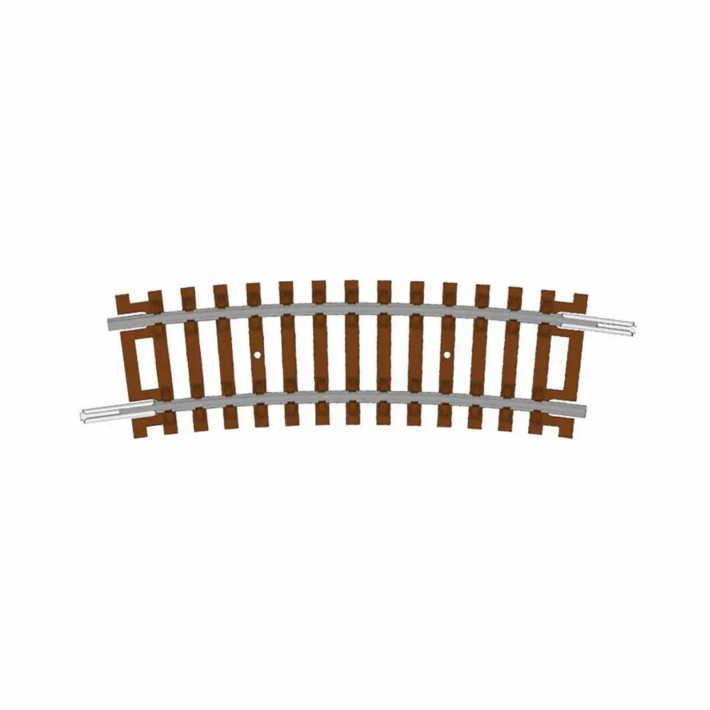 Rail courbe 267 mm 15° code 80 - Hornby TT8020 - TT 1/120 - 2R