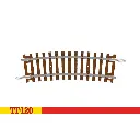 Demi-courbe - 1er rayon 15° 267 mm - Hornby TT8020 - 1/120
