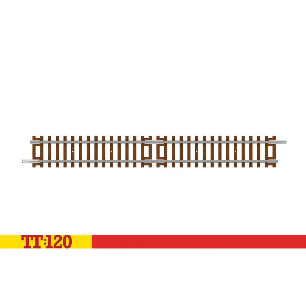 Rail semi-droit allongé - Hornby TT8037 - TT 1/120