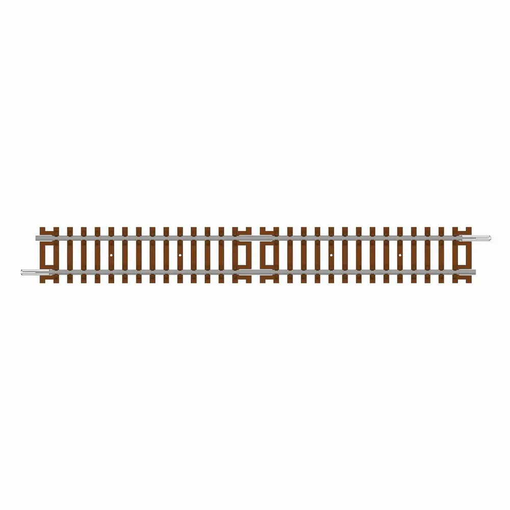 Rail semi-droit allongé 92 mm code 80 - Hornby TT8037 - TT 1/120 - 2R