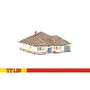 Bungalow Avalon - Hornby TT9012 - 1/120