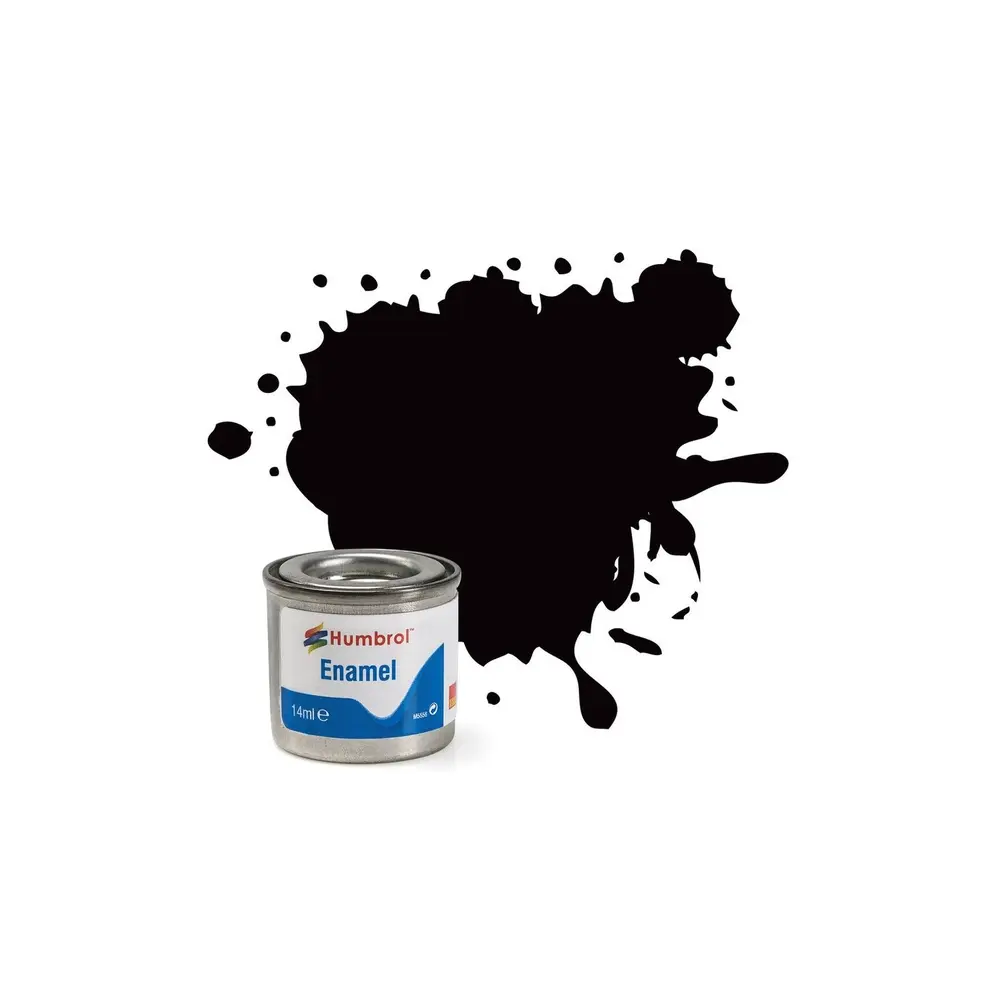 Noir charbon N°85 - Humbrol HUAA0936 - 14 ML