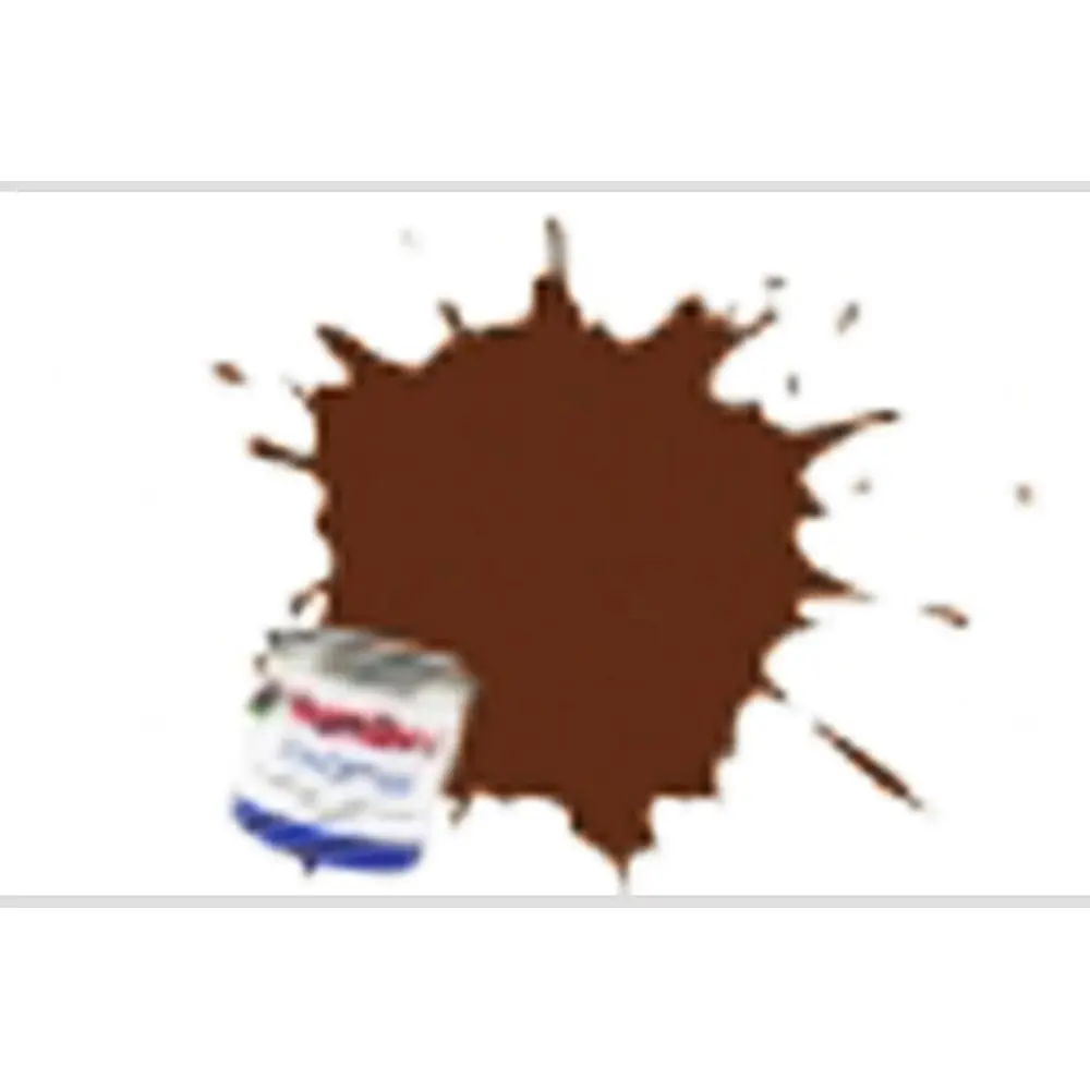 Peinture cellulosique couleur BRUN ROUGE N°160 MAT - Humbrol AA1732 - 14 mL