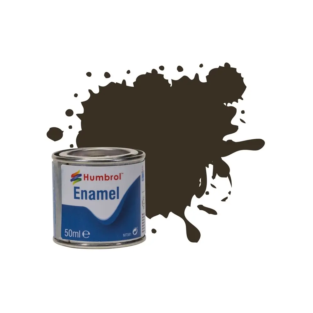 Marron Service Brown N°10 - Humbrol HUAQ0010 - 50ML