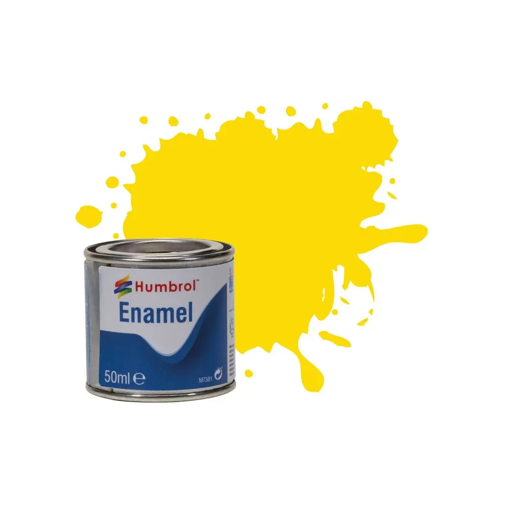 Jaune N° 69 - Humbrol HUAQ0069 - 50 ML