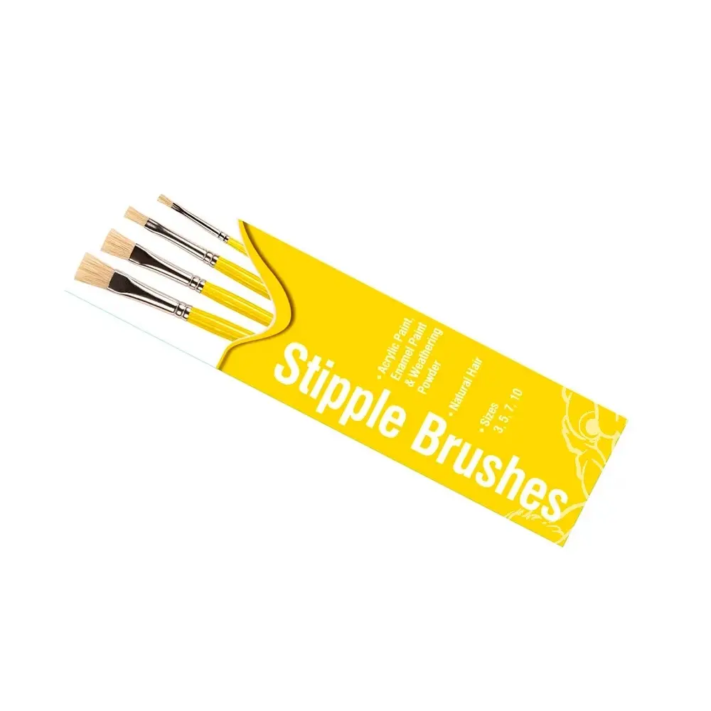 Pinceau Blister 4 pinceaux brosse - Humbrol AG4306