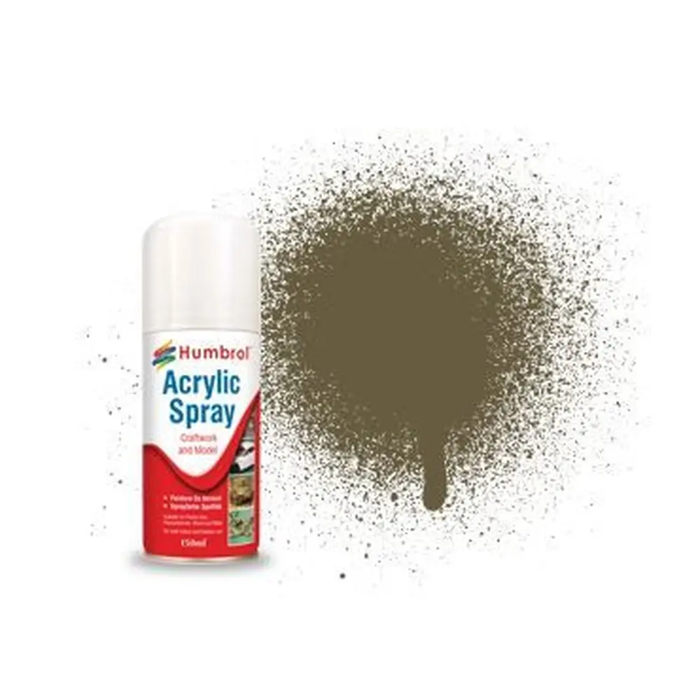 Vert Olive Clair N° 86 - Humbrol HUAD6086 - 150 ML