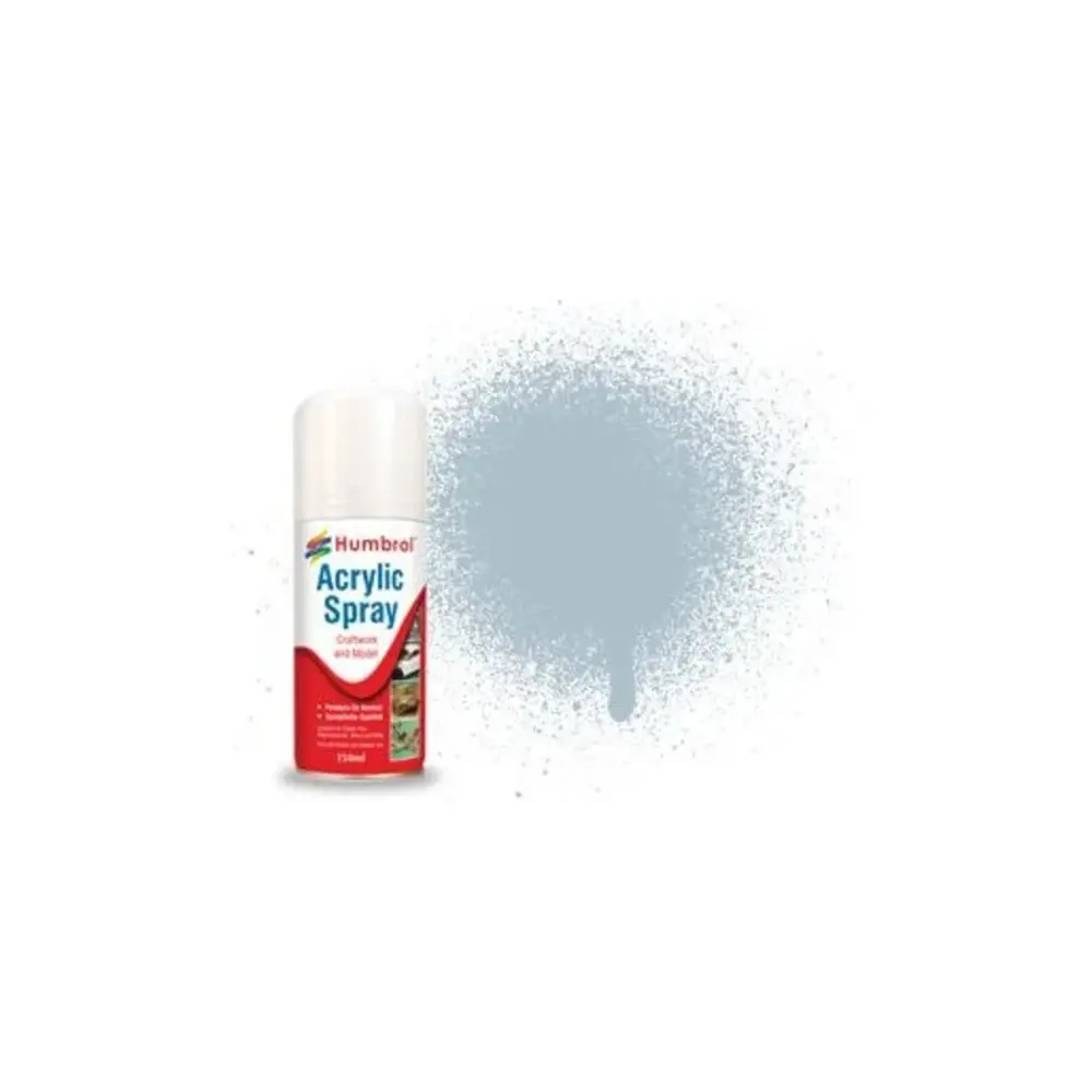 Metalcote Acier poli - Spray pour modeleurs 150 ML - Humbrol AD6996