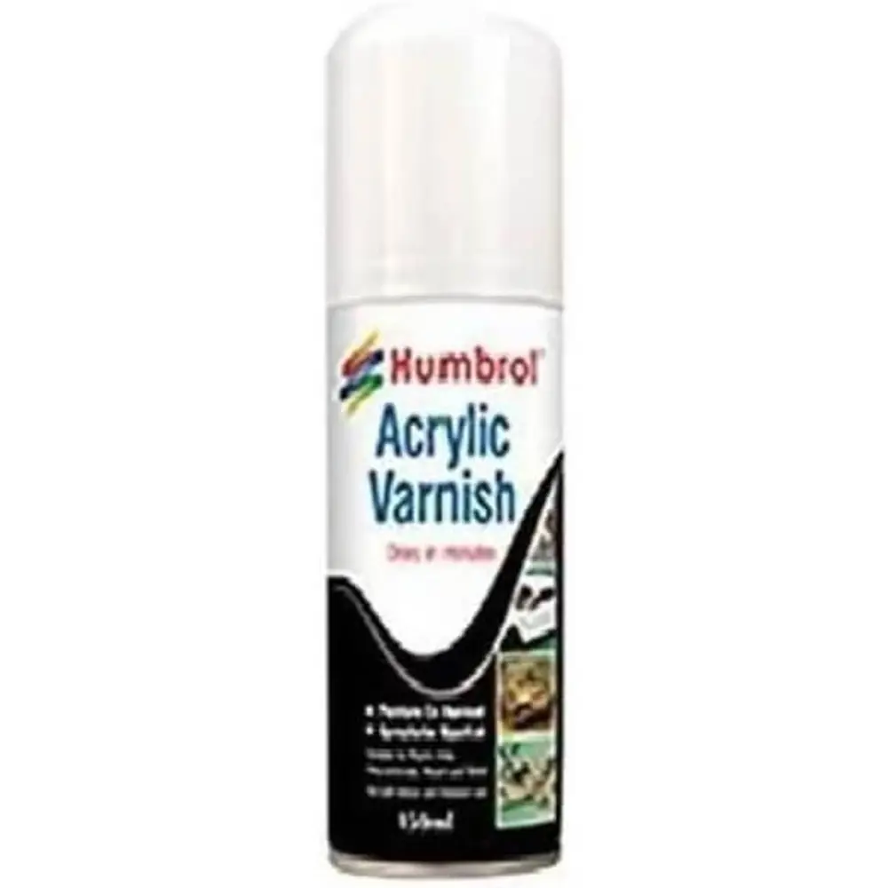 Peinture Spray 35 Vernis Acrylique Brillant - Humbrol AD6035