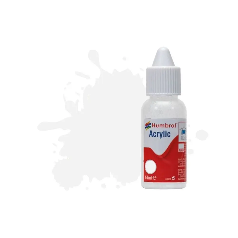 Peinture acrylique n°49 - couleur vernis MAT HUMBROL DB0049 - 14 mL