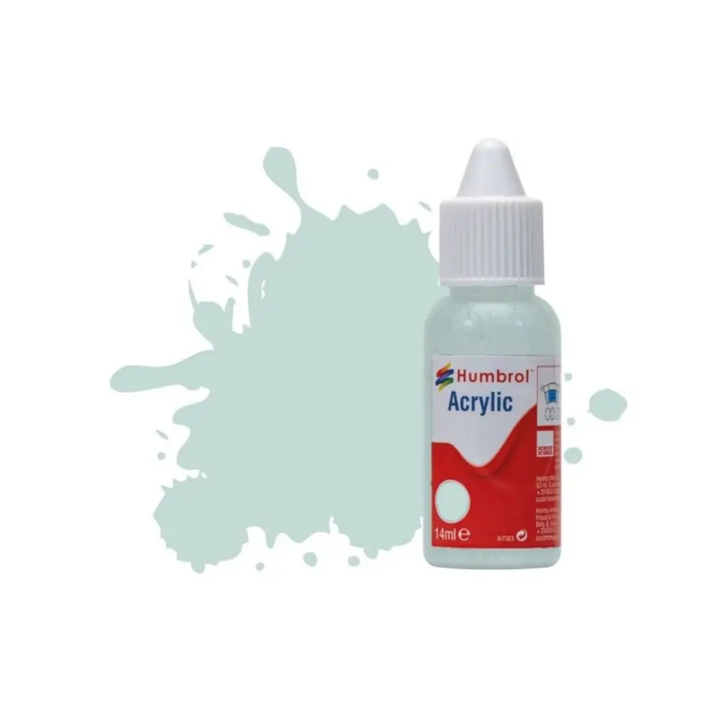 Peinture acrylique n°65 - couleur bleue avion MAT HUMBROL DB0065 - 14 mL