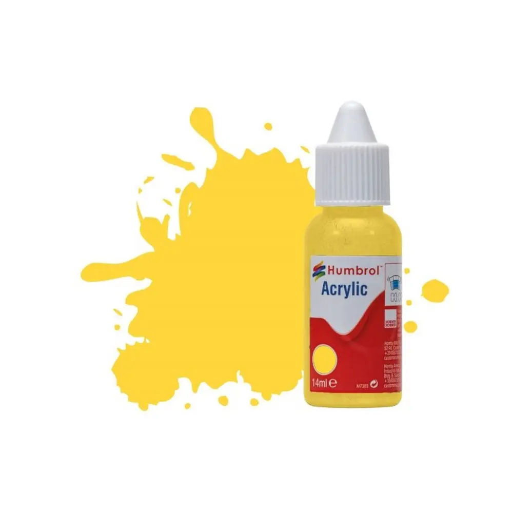 Peinture acrylique n°74 - couleur lin MAT HUMBROL DB0074 | 14 mL