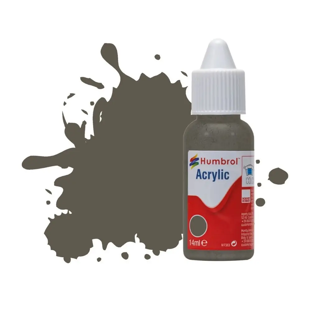 Peinture acrylique n°75 - vert bronze - Mat - Humbrol DB0075 - 14 mL