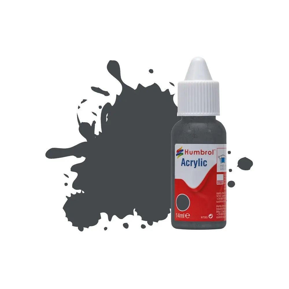 Peinture acrylique n°243 RLM 72 - couleur vert MAT HUMBROL DB0243 - 14 mL