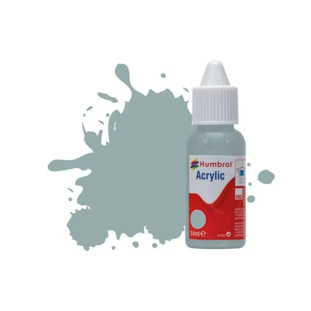 Peinture acrylique n°248 - couleur Bleu ciel MAT HUMBROL DB0248 - 14 mL