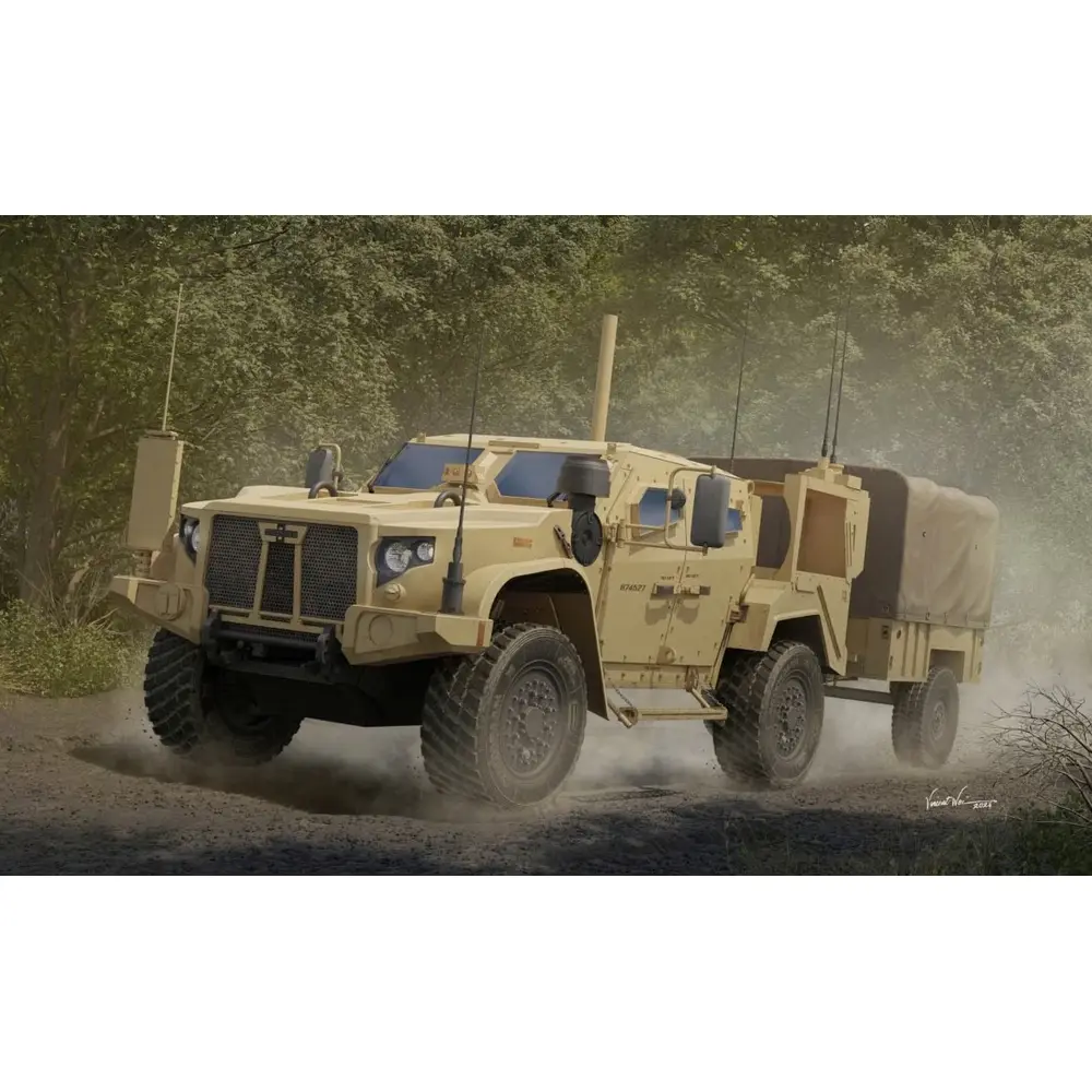 Véhicule blindé tactique léger américain M1280 LMTV avec remorque M1101 - I Love Kit 53568 - 1/35