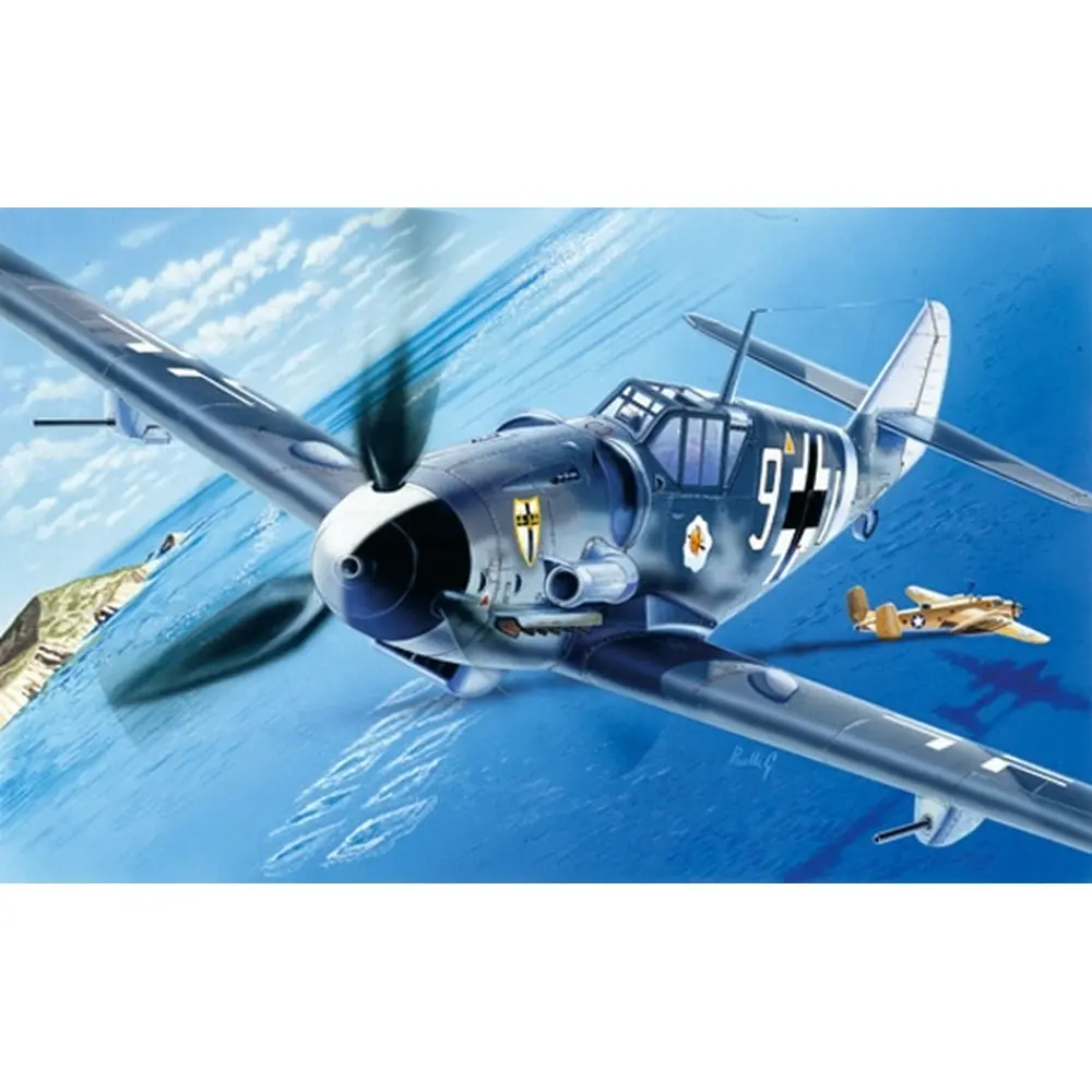 Avion Messerschmitt Bf109G-6 - ITALERI I063 - 1/72