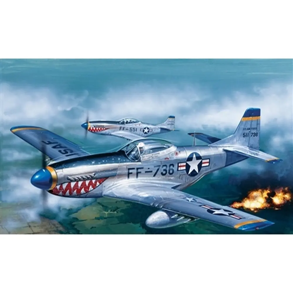 Avion P-51D Mustang - ITALERI I086 - 1/72 - 1939-1945