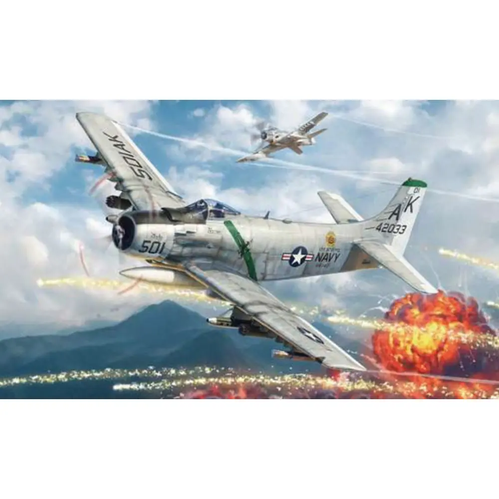 Avion A-1H Skyraider - ITALERI I2788 - 1/48 - 1945