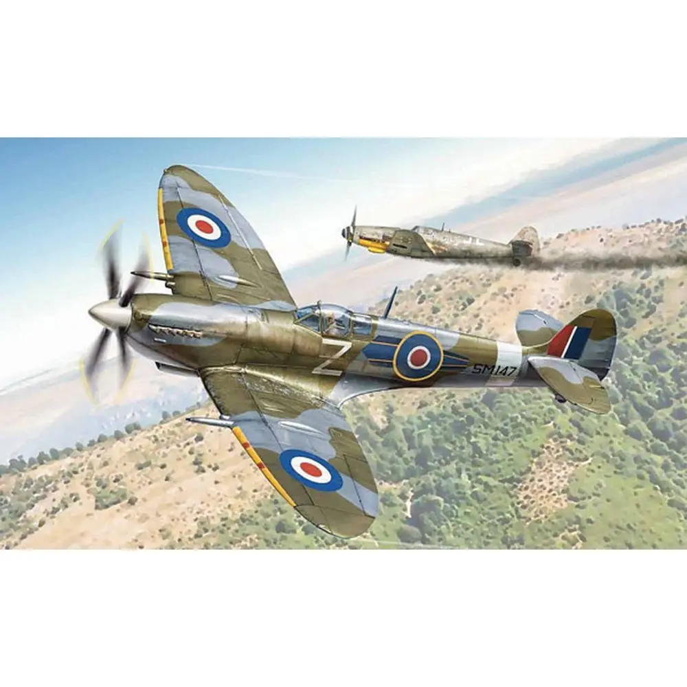 Avion Spitfire mk IX - ITALERI I2804 - 1/48 - 1939-1945