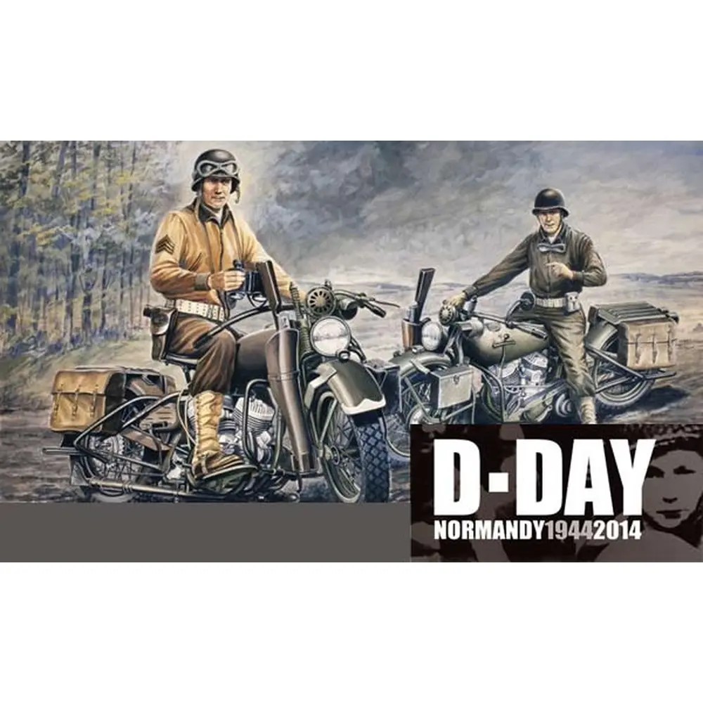 Motos US de la 2ème guerre mondiale - ITALERI 322 | 1/35