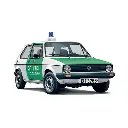 Véhicule Volkswagen (VW) Golf POLIZEI - ITALERI 3666 - 1/24