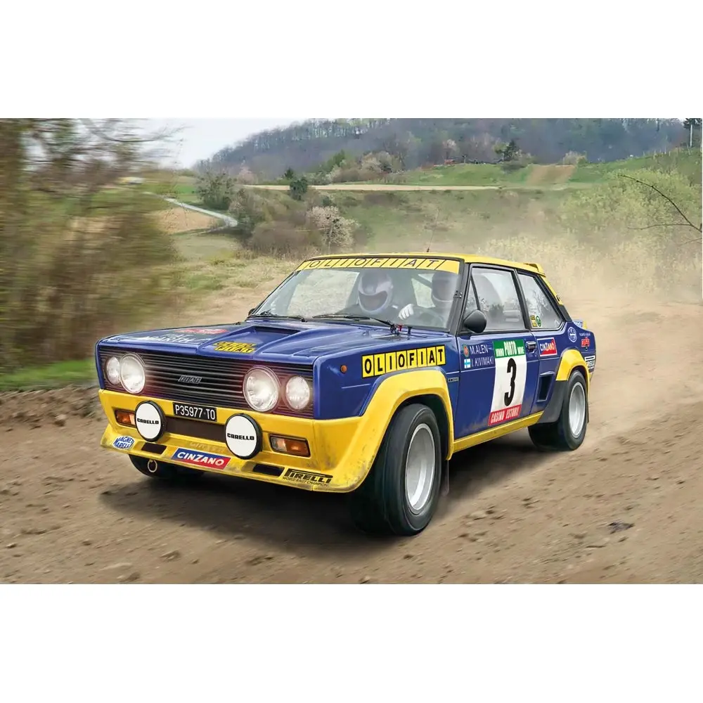 Véhicule Fiat 131 Abarth Rally OlioFiat - ITALERI 3667 - 1/24