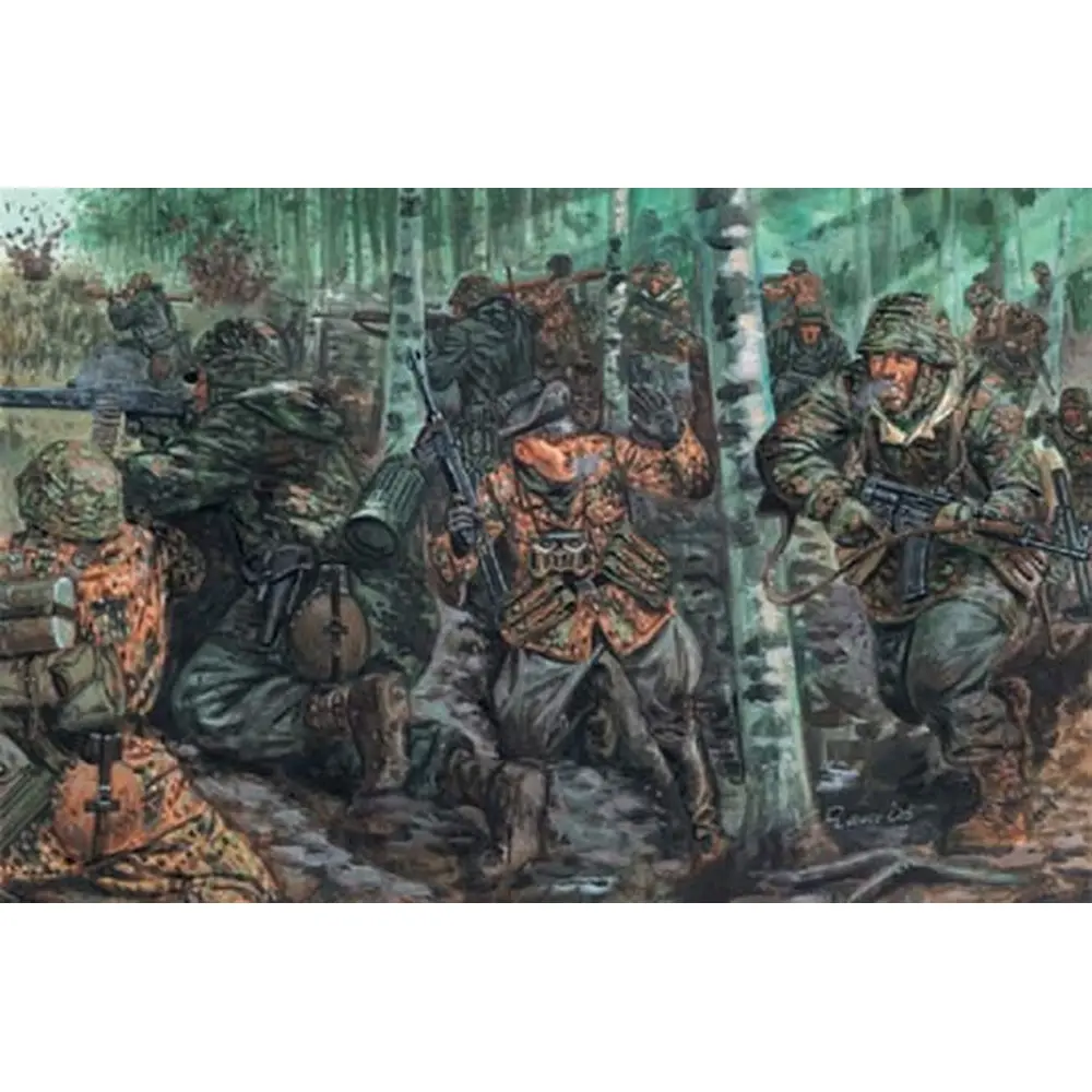 Troupes d'élites Allemandes - 2nd guerre mondiale - ITALERI 6068 - 1/72