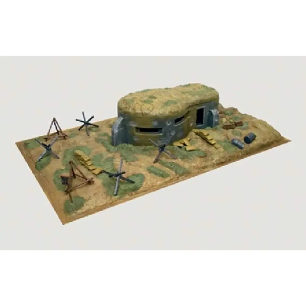 Bunker et accessoires 2nd guerre mondiale - ITALERI 6070 - 1/72
