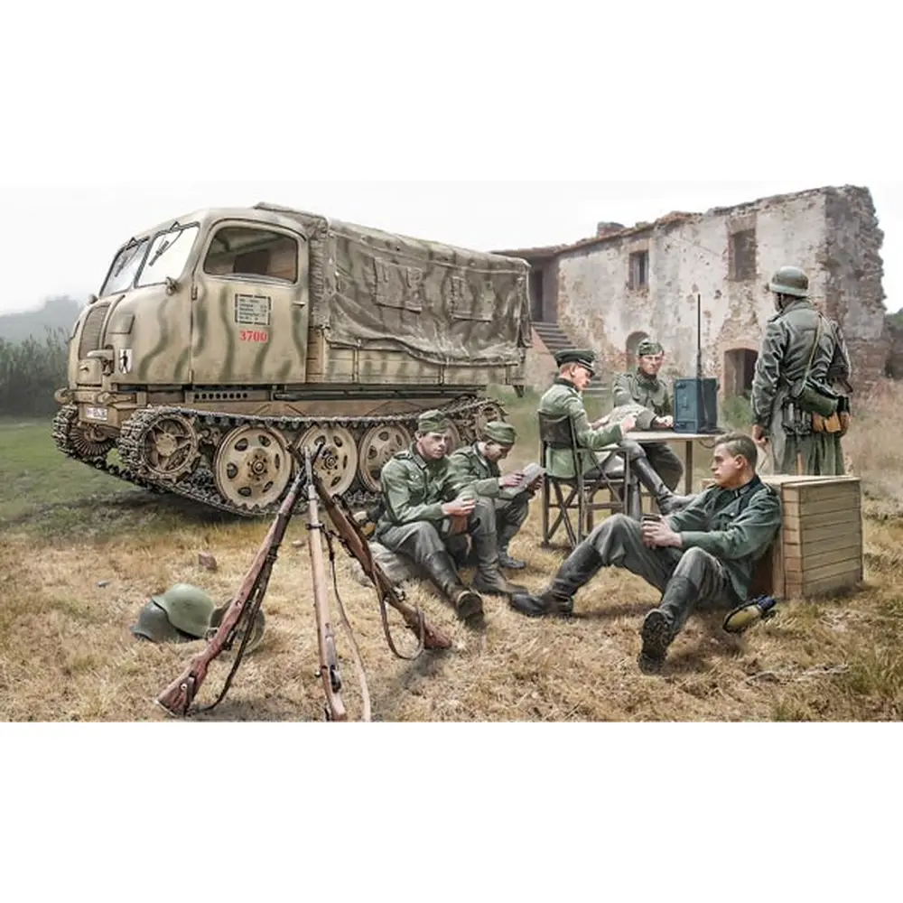 Militaire - Steyr RSO/01 et Soldats Allemands - ITALERI 6549 - 1/35