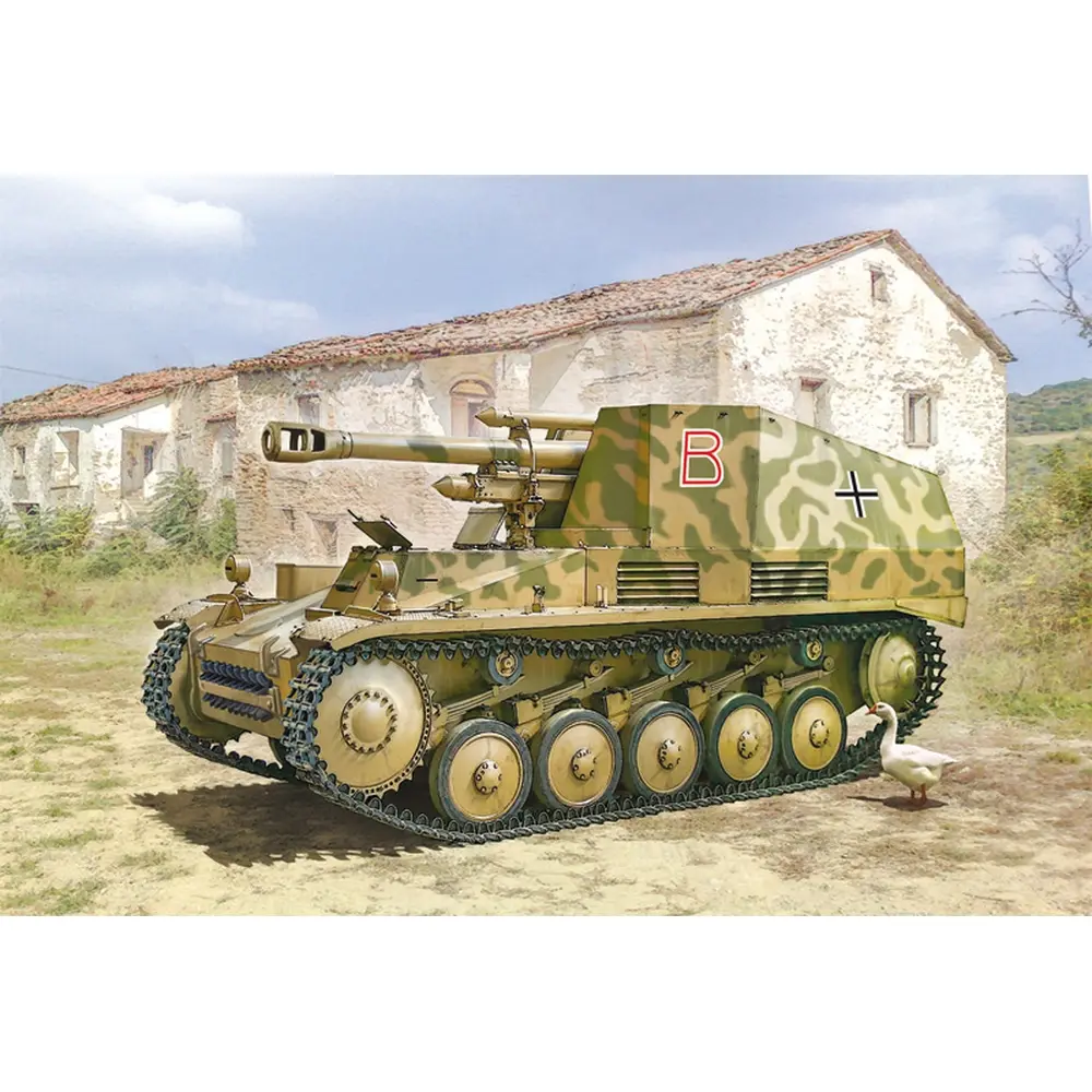 Char Sd.Kfz.124 Wespe - Italeri I7061 - 1/72