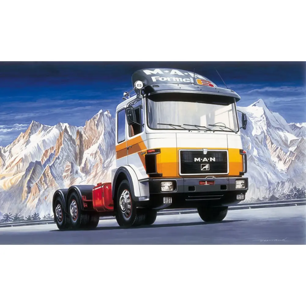 Camion MAN 26.321 Formel 6 - Italeri I756 - 1/24