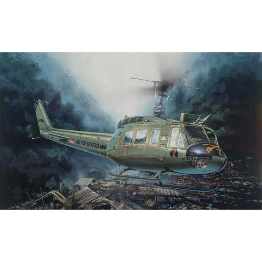 Hélicoptère UH-1D Slick - ITALERI I849 - 1/48