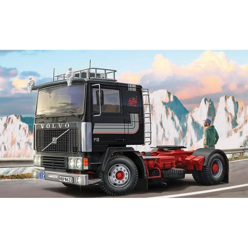Volvo F-12 Intercooler - Italeri 3957 - 1/24
