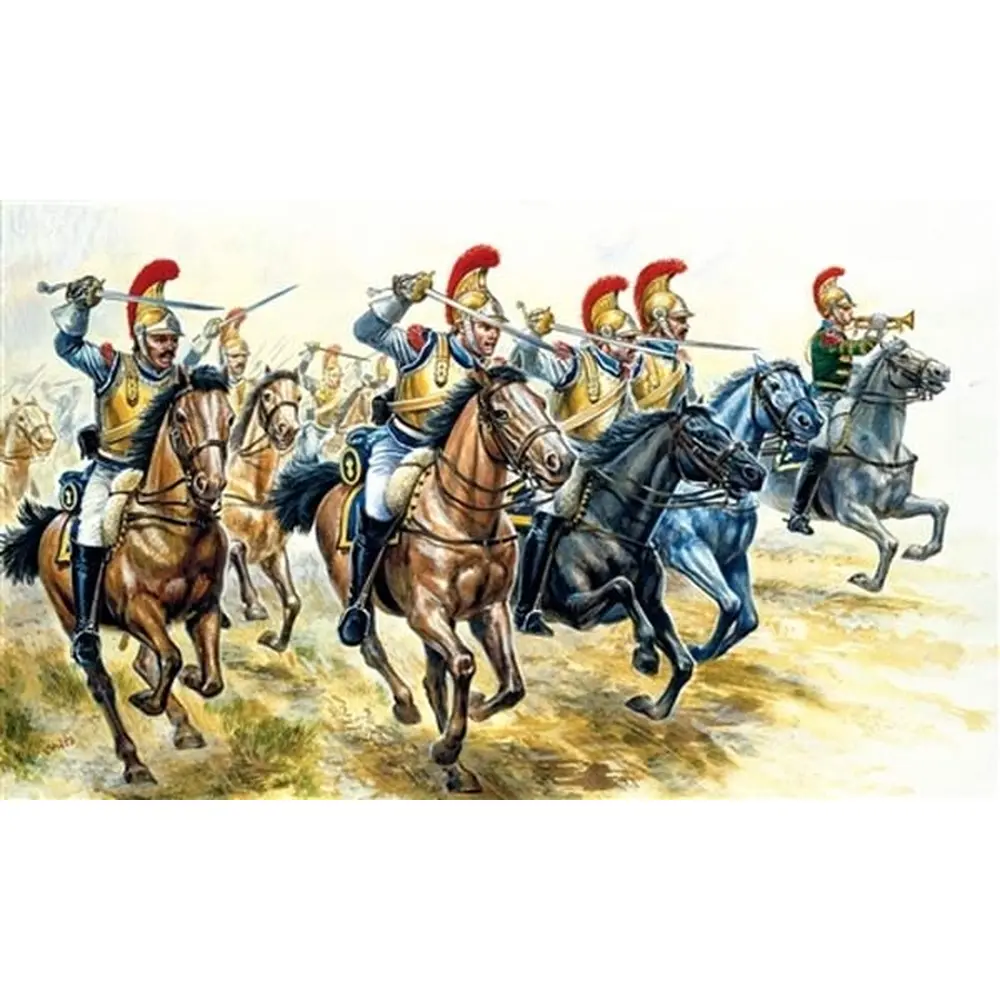 Cavalerie lourde Française - Italeri 6003 - 1/72