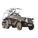 Véhicule Blindé KfZ.232 - Italeri 6433 - 1/35