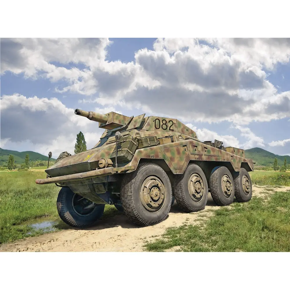 Voiture blindée Dakota du Sud. Kfz. 234/3 - Italeri 6756 - 1/35