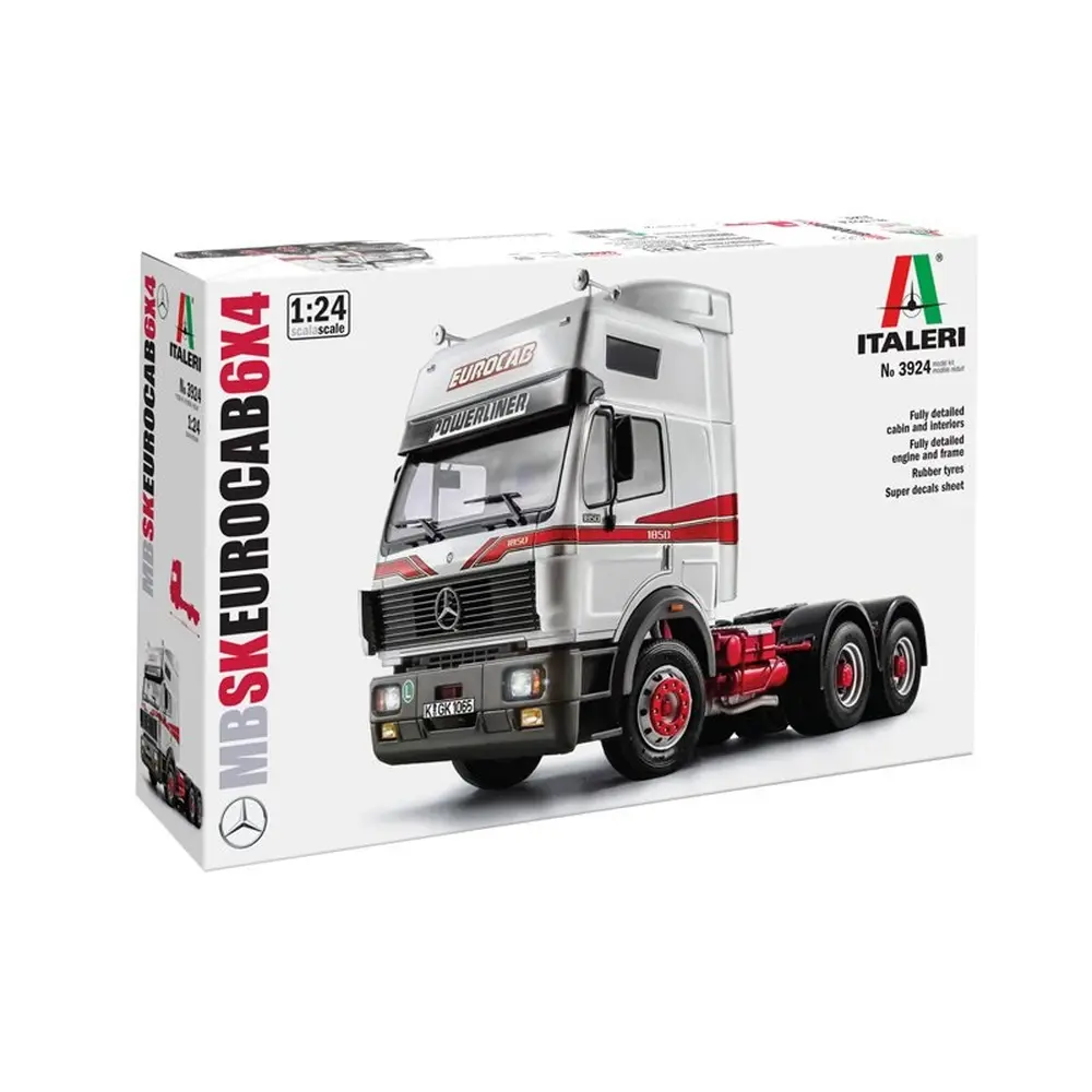 Mercedes Benz SK Eurocab 6x4 - Italeri 3924 - 1/24