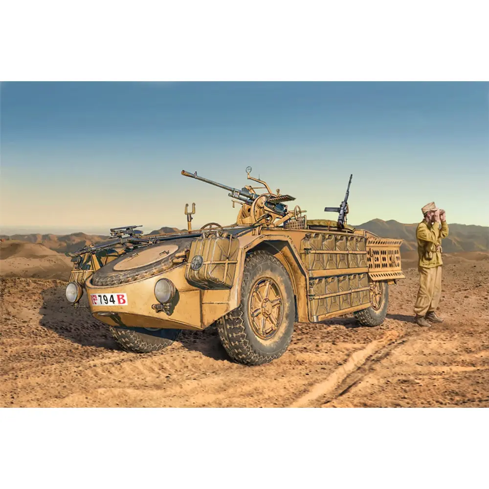 Véhicule AS.42 Saharien - Italeri 6530 - 1/35